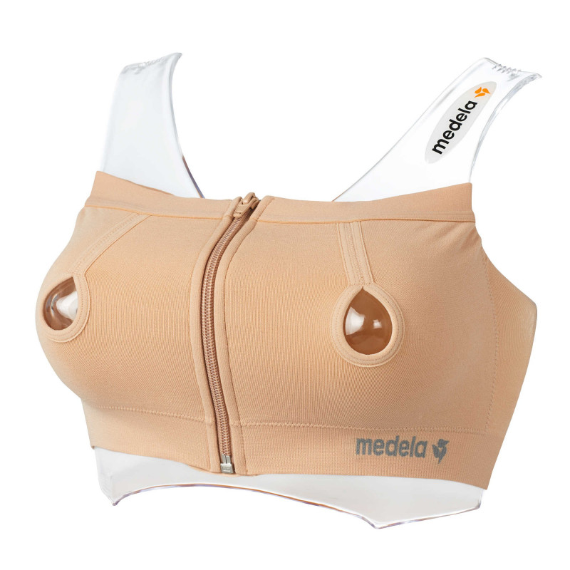 medelaeasyexpressionhandsfreepumpingbustierbra