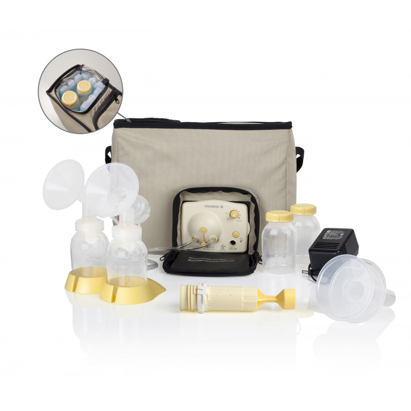 Medela Pump In Style Advanced Personal Breast Pump (Beige tote bag
